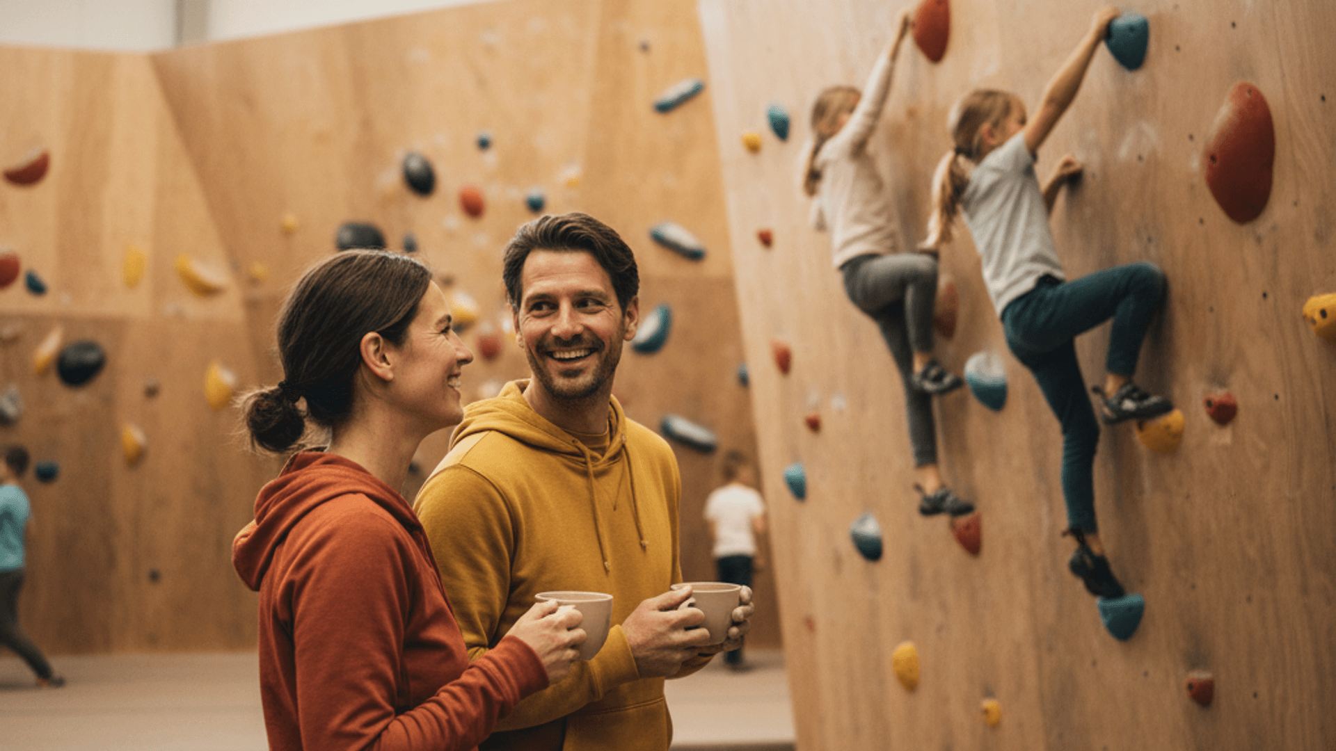 Rock climbing at APEX