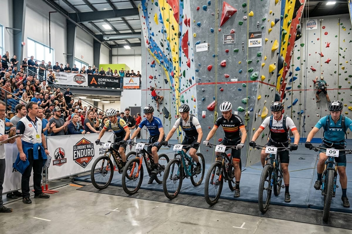 Competitors at the APEX Rock-Hopping Invitational