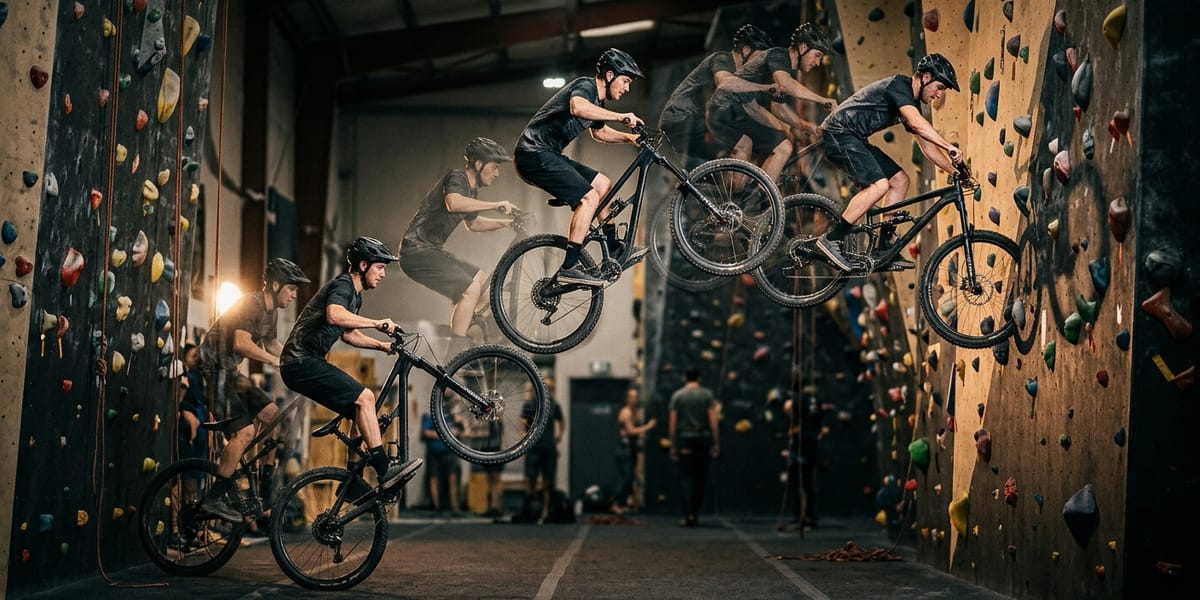 Motion composite study of Rock-Hopping